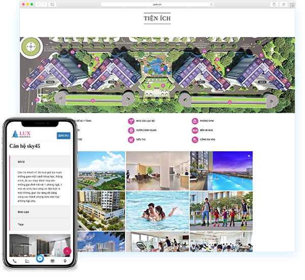Dịch vụ thiết kế web, dịch vụ google ads Web Nhanh Chuẩn SEO Tiện Ích