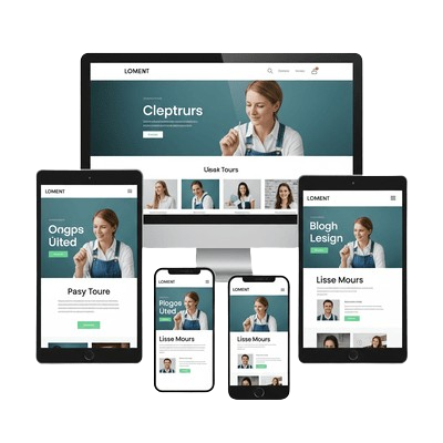 Mẫu web phòng khám nha