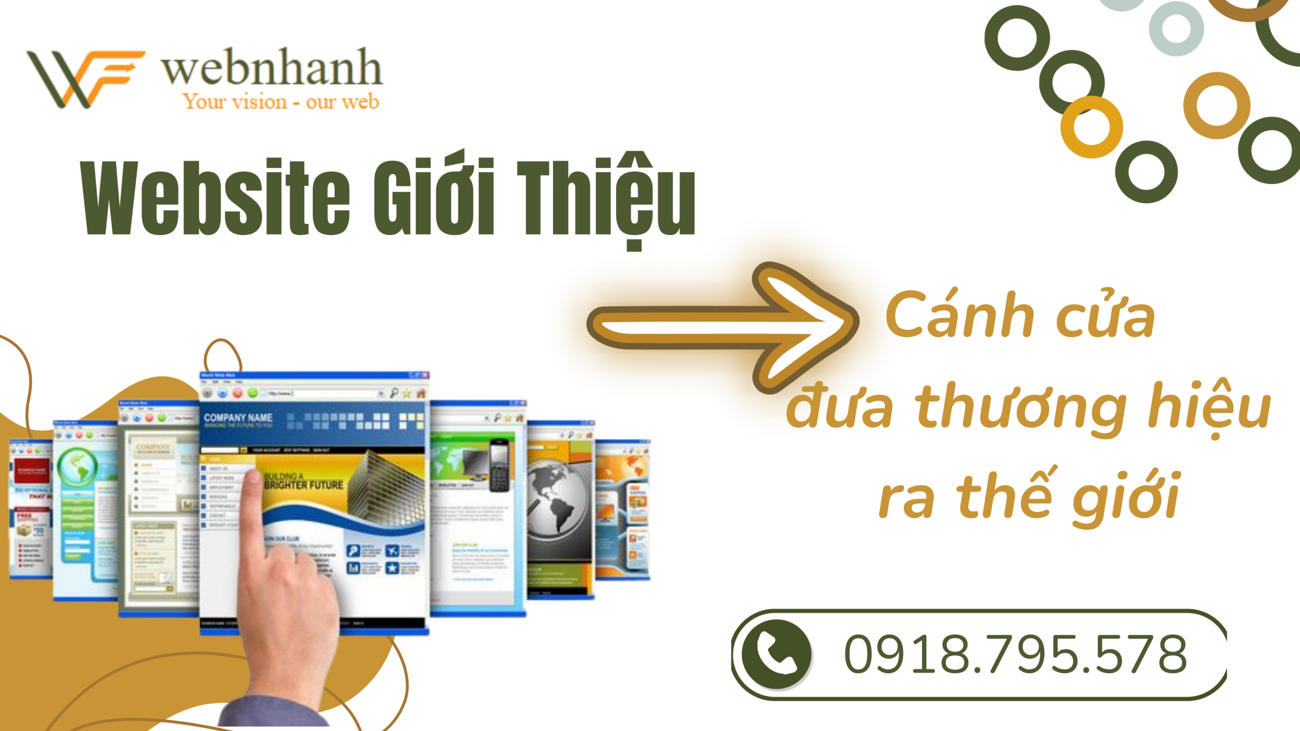 thiết kế web doanh nghiệp