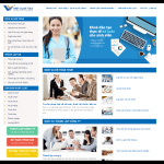 Mẫu Web Kế Toán Dịch Vụ