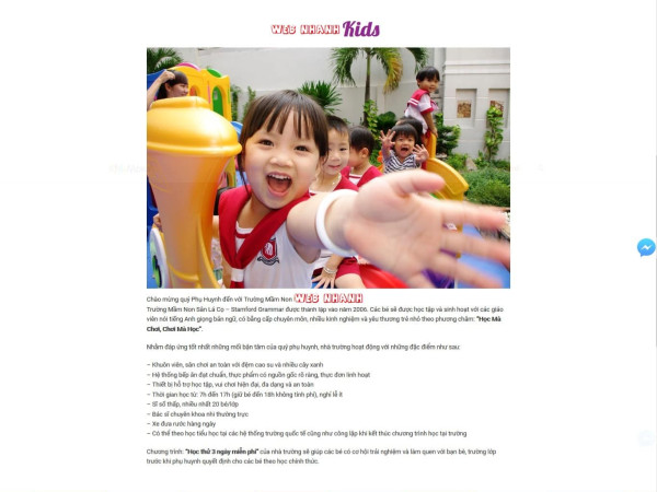 Thiết kế web chuẩn SEO