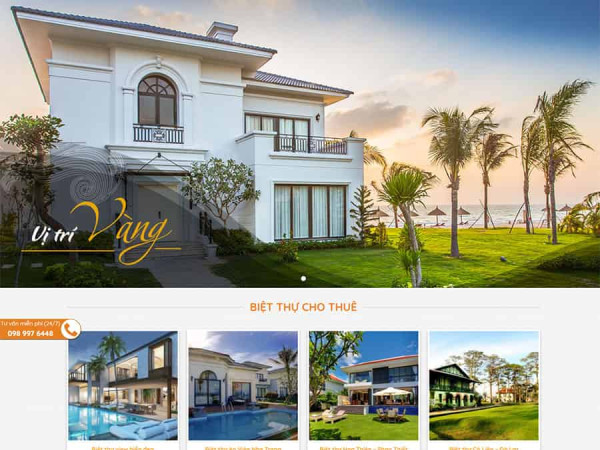 Website Bất Động Sản Dự Án