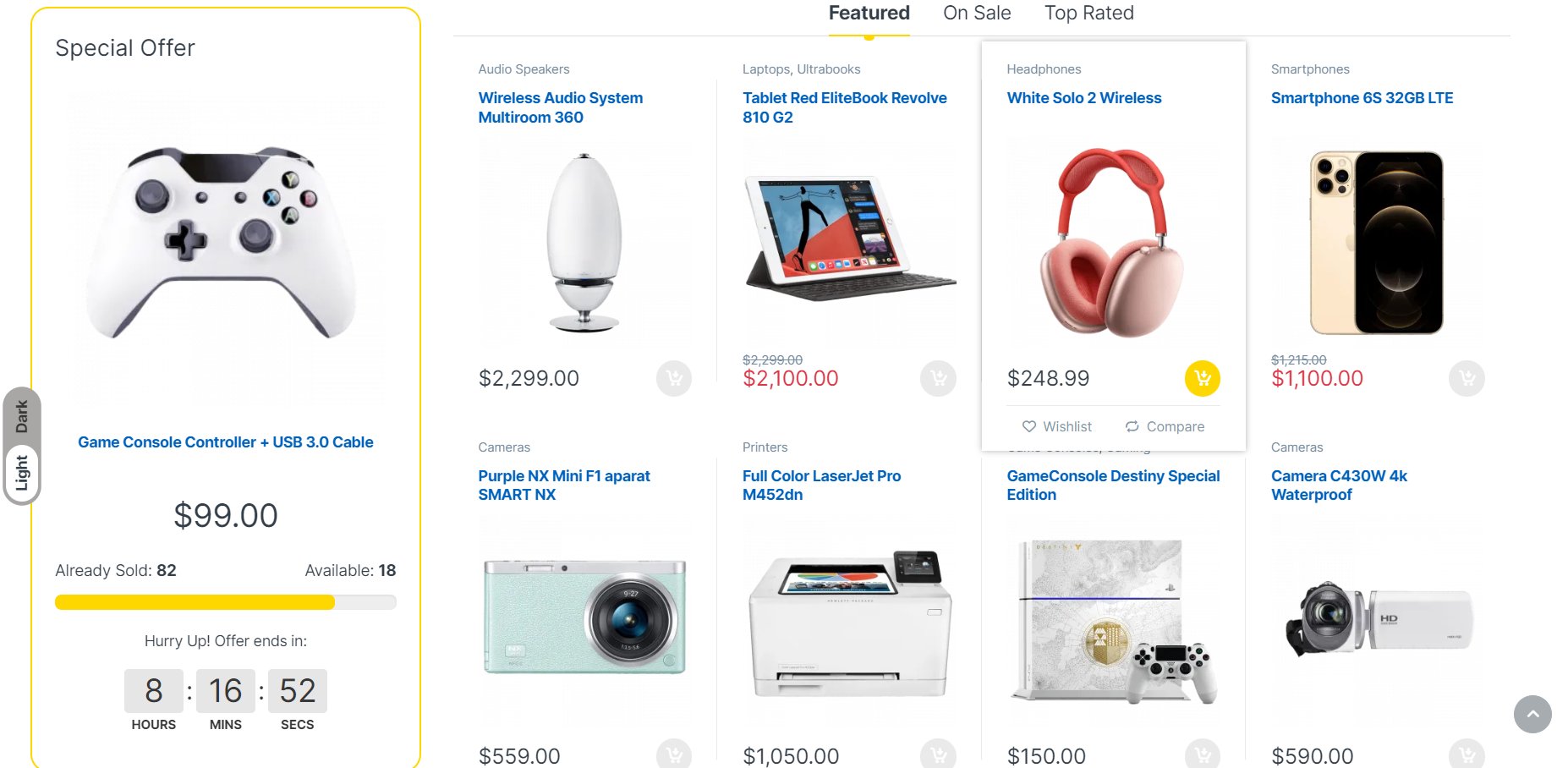 Website Mua bán điện thoại, điện máy